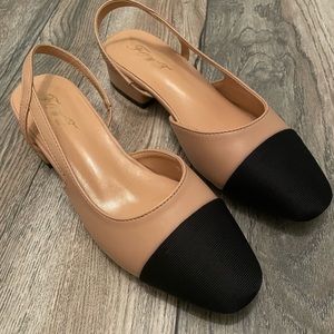 designer inspired slingbacks